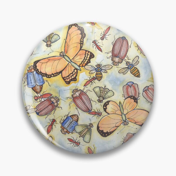 Item preview, Summer Landscape: Butterflies, Beetles, Bees & Ants designed and sold by BagChemistry.