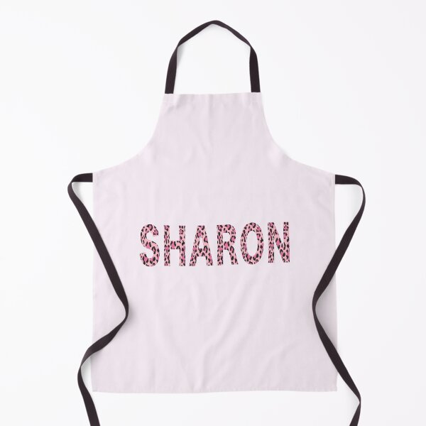 Item preview, Sharon Name Pink Leopard Print Pattern designed and sold by Jeallan Designs.
