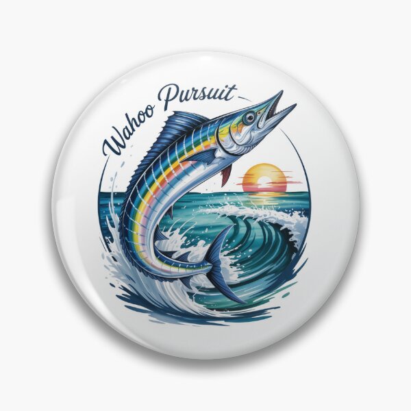 Item preview, Wahoo Pursuit: Ocean Speed at Dawn designed and sold by FusiTink.