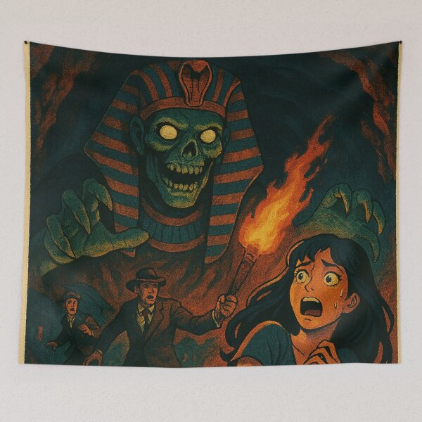 Item preview, The Cursed Tomb of the Mutant Pharaoh designed and sold by JonelleTshirts.