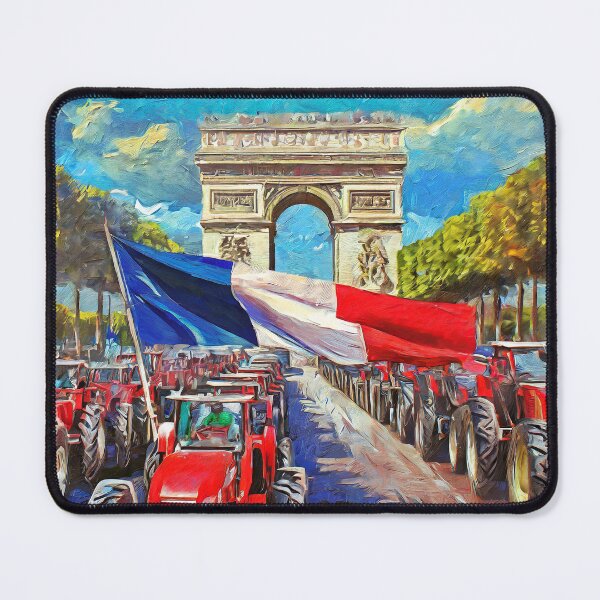 Item preview, Blue, White, Red - Patriotes designed and sold by Schoenenwald - Illustrations Uniques et Originales.