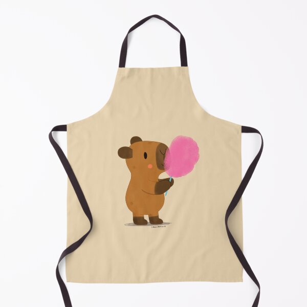 Item preview, Capybara eating Cotton Candy designed and sold by julianamotzko.