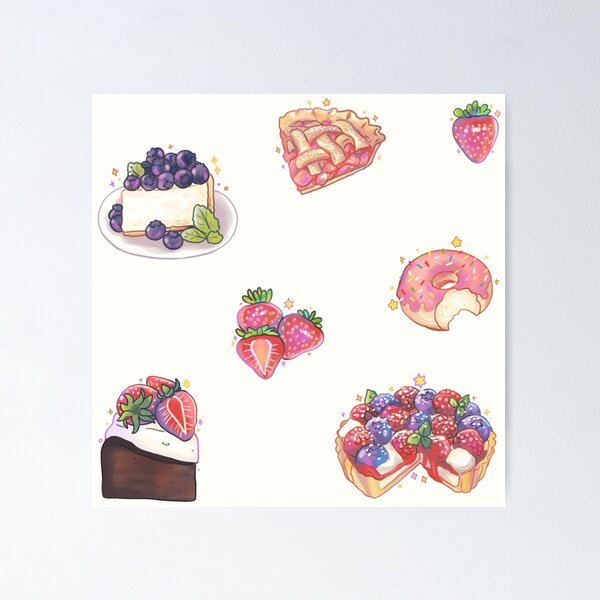 Item preview, deserts pack  designed and sold by Mayarartsy.