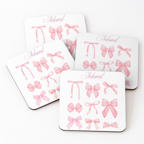 Item preview, Made to Be Adored – Pink Bow Collection designed and sold by 3LittleLlamas.