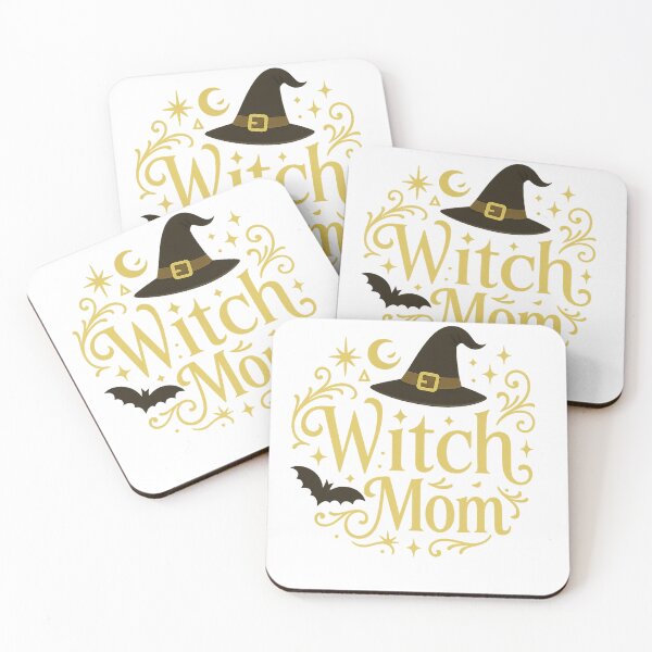 Item preview, Witch Mom Halloween Shirt – Elegant Witch Hat & Bat Design designed and sold by Ajdaprint.