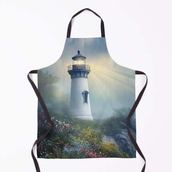 Item preview, Foggy Cliftop Lighthouse designed and sold by Boddicca.