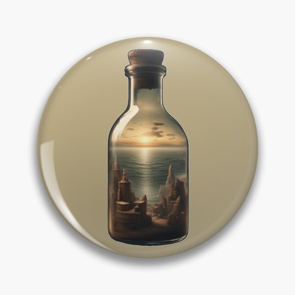 Item preview, Time in a bottle #3 designed and sold by HauntedOpera.