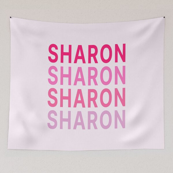 Item preview, Sharon Name Pink Colors designed and sold by Jeallan Designs.