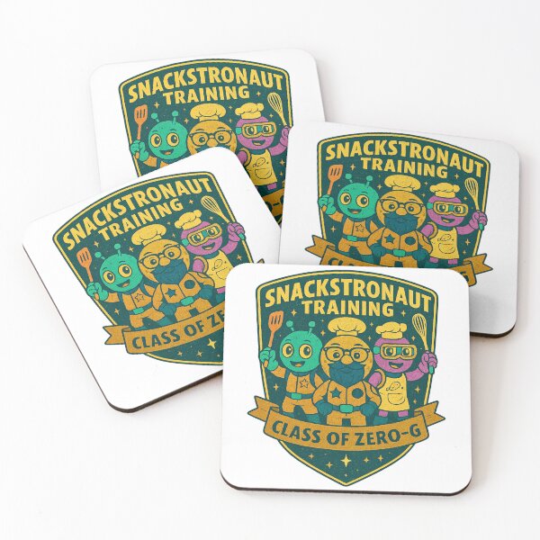 Item preview, Snackstronaut Training – Class of Zero-G | Astro: Nom-Nom™ Galactic Badge designed and sold by Astronomnom.