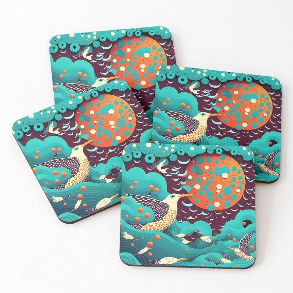 Item preview, Polka dot bird designed and sold by ArtfulPlay.
