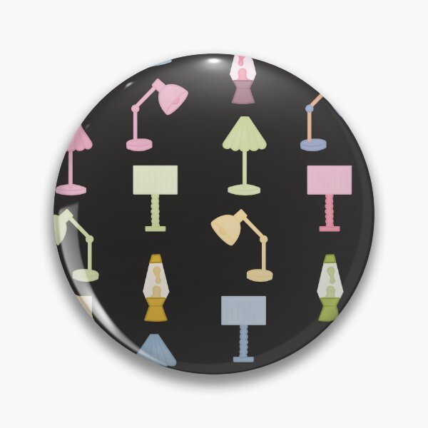 Item preview, multicoloured lamps pattern designed and sold by winterpumpkin.