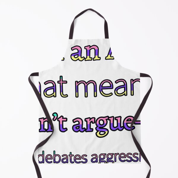 Item preview, I Am An Aries That Means I Don’T Argue—I Win Debates Aggressively Simple designed and sold by TheIconSmith.