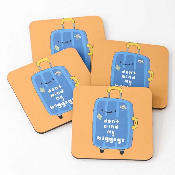 Item preview, Don’t Mind My Baggage designed and sold by mackygrimm.