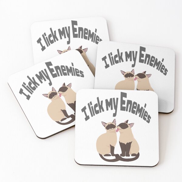 Item preview, I lick my enemies T-Shirt designed and sold by kikistillkickin.