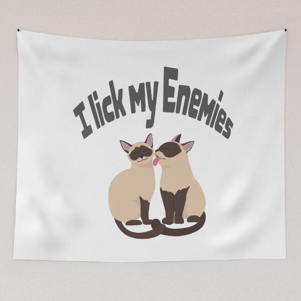 Item preview, I lick my enemies T-Shirt designed and sold by kikistillkickin.