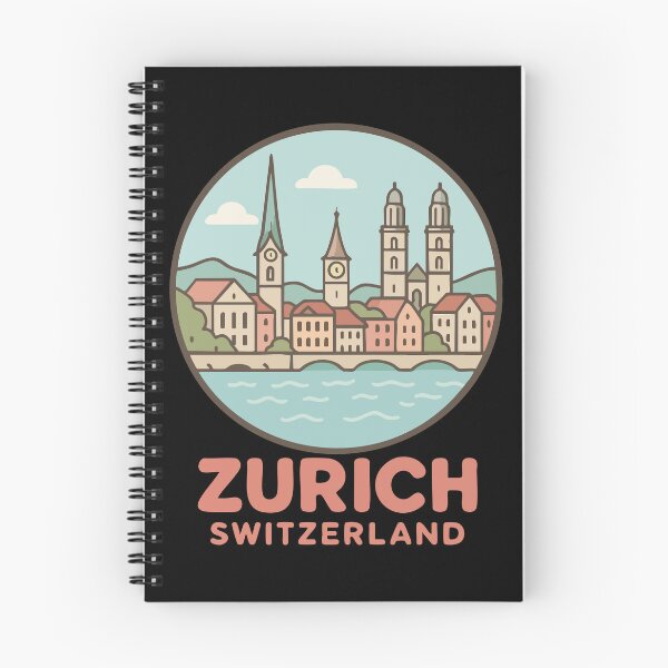Item preview, Zurich Switzerland City Europe Travel designed and sold by TomFrontierArt.