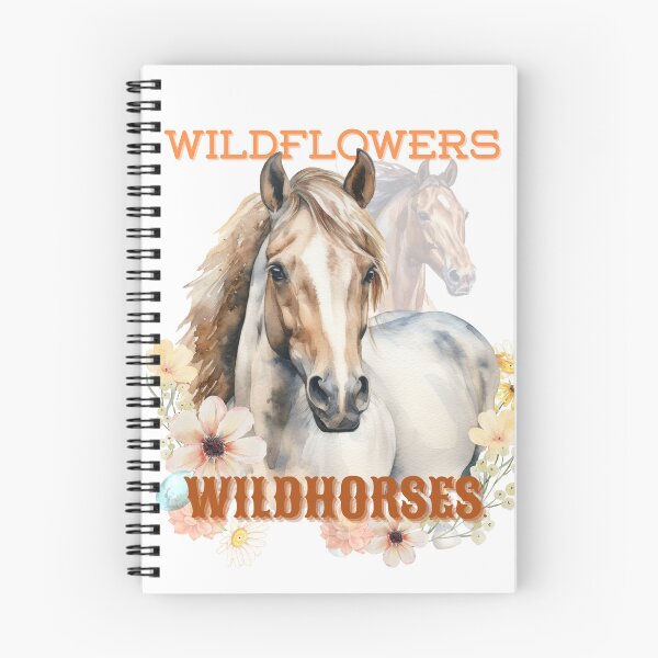 Item preview, Flores silvestres y caballos designed and sold by AtTeeTime.