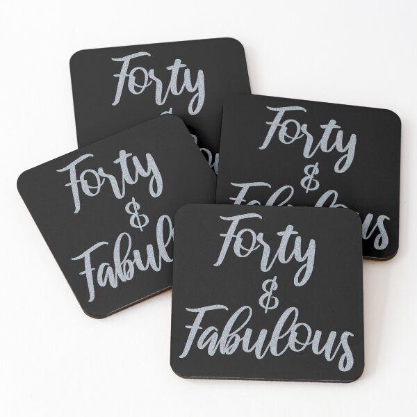 Item preview, Fabulous 40th Birthday Gift For Women designed and sold by thepixelgarden.