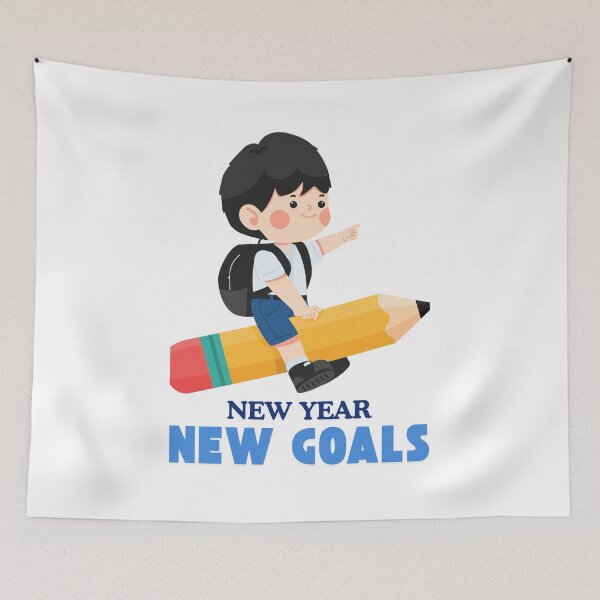 Item preview, NEW YEAR NEW GOALS | BACK TO SCHOOL designed and sold by goksugurkan.