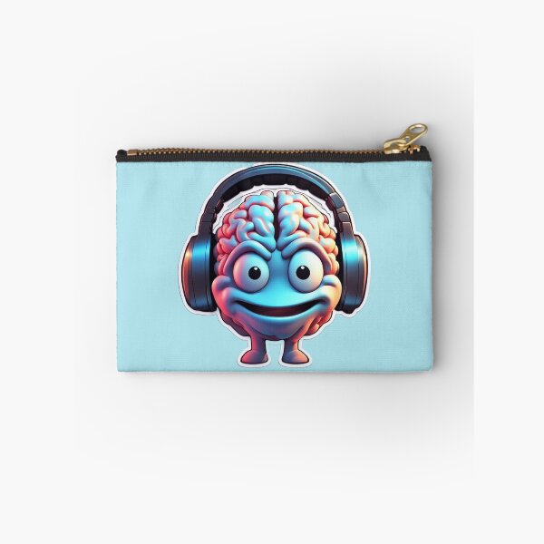 Item preview, Headphones to Brain - Zany Brainz #6 of 6 designed and sold by HauntedOpera.
