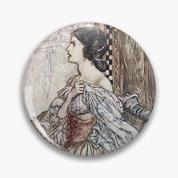 Item preview, Classic Fairytale Illustration by Arthur Rackham - "Bertalda" designed and sold by Candlelicht Designs.
