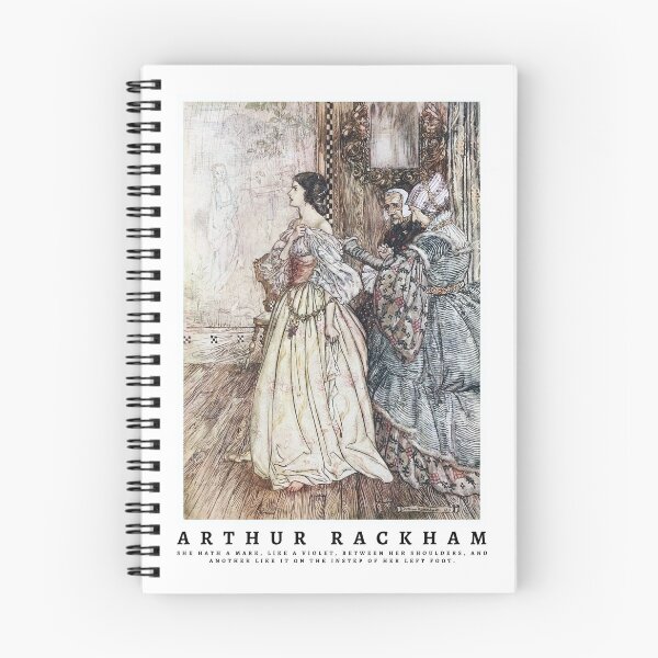 Item preview, Classic Fairytale Illustration by Arthur Rackham - "Bertalda" designed and sold by Candlelicht Designs.