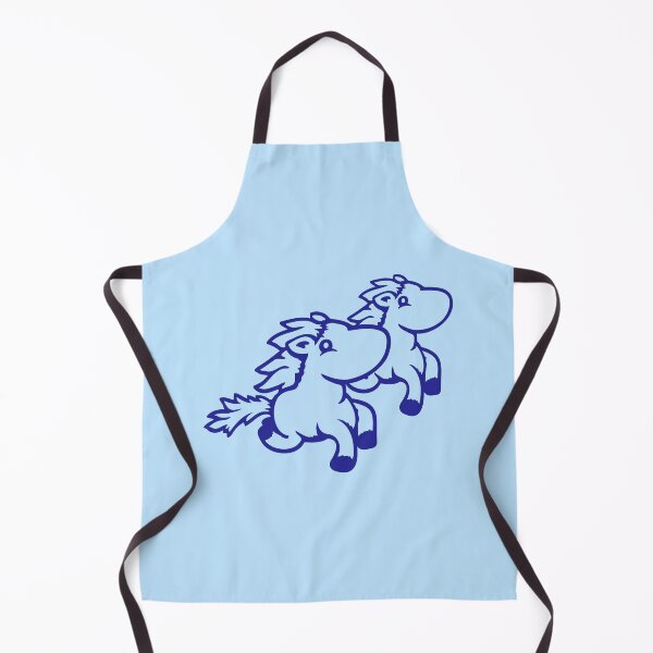 Item preview, 2 Horse Friends Happy Running Jumping Cute Little Team designed and sold by shirt-o-mat.