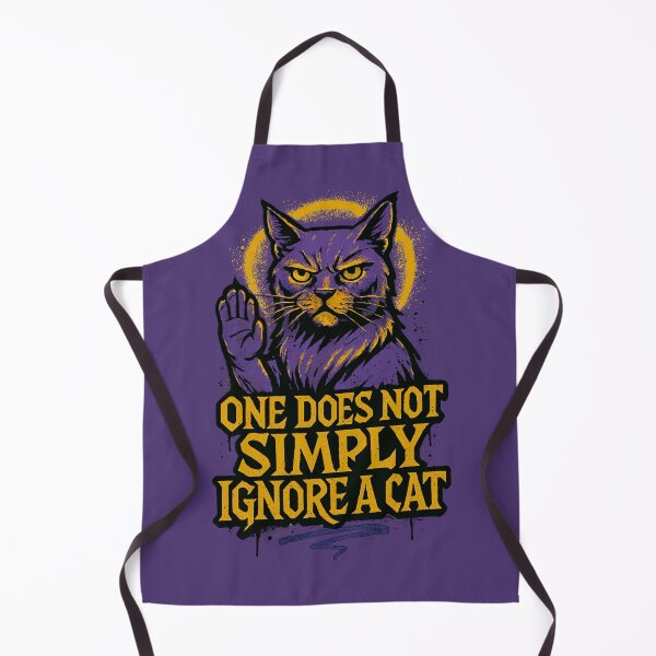 Item preview, "One Does Not Simply" Funny Cat Meme LOTR Sticker designed and sold by catastrocat.