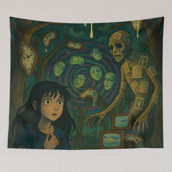 Item preview, The Dream Garden of Molten Mirrors designed and sold by JonelleTshirts.