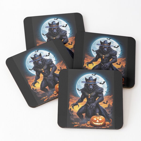 Item preview, Primal Werewolf Alpha - Dark Fantasy Monster Art designed and sold by CamillaCreation.