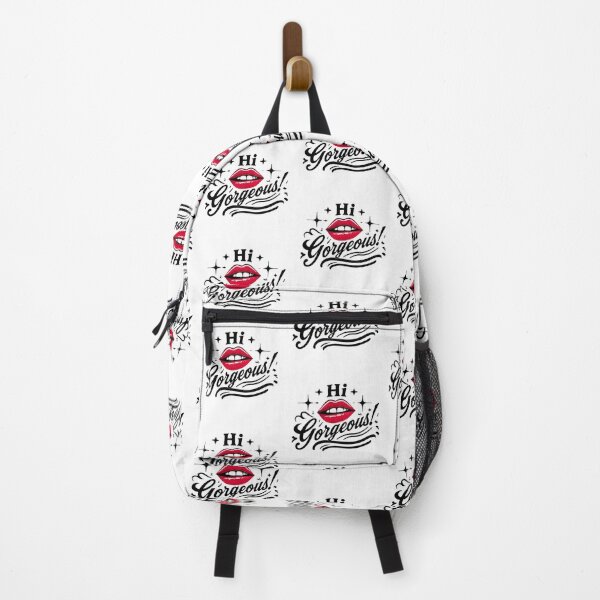 Item preview, Hi Gorgeous Red Lips Design – Flirty Romantic Pop Art designed and sold by WHDProduction45.