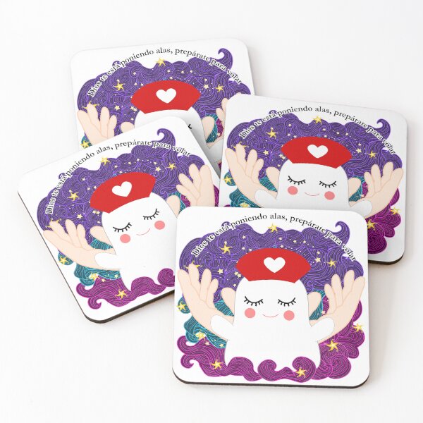 Item preview, Linda enfermera fantasma con manos en forma de alas designed and sold by Almitanursa.