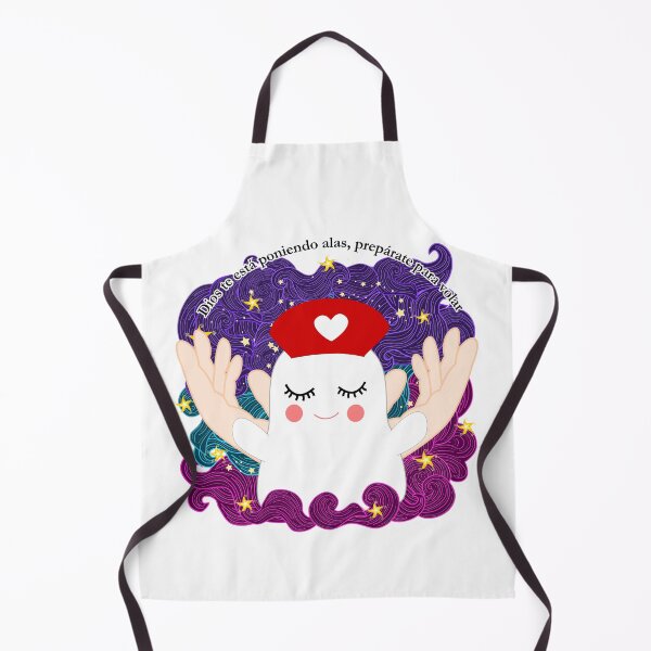 Item preview, Linda enfermera fantasma con manos en forma de alas designed and sold by Almitanursa.