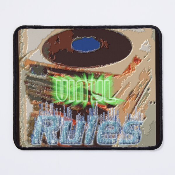 Item preview, Vinyl Rules Abstract Record Stack Colorful designed and sold by SmashingDeals.