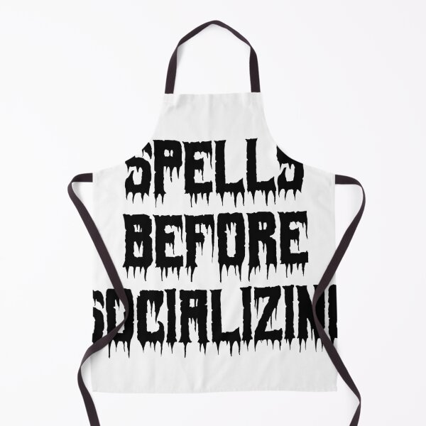 Item preview, Spells Before Socializing designed and sold by Ninjacatoff.