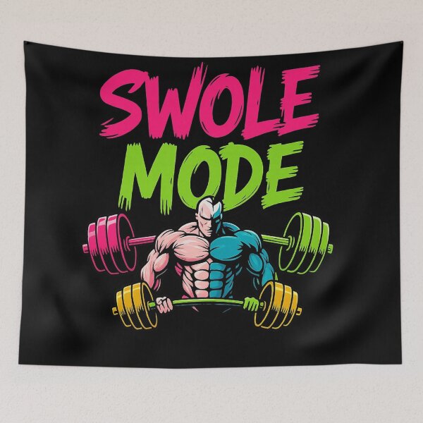 Item preview, Swole Mode designed and sold by Uglyandcute.