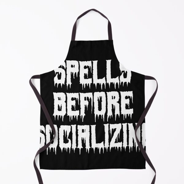 Item preview, Spells Before Socializing designed and sold by Ninjacatoff.