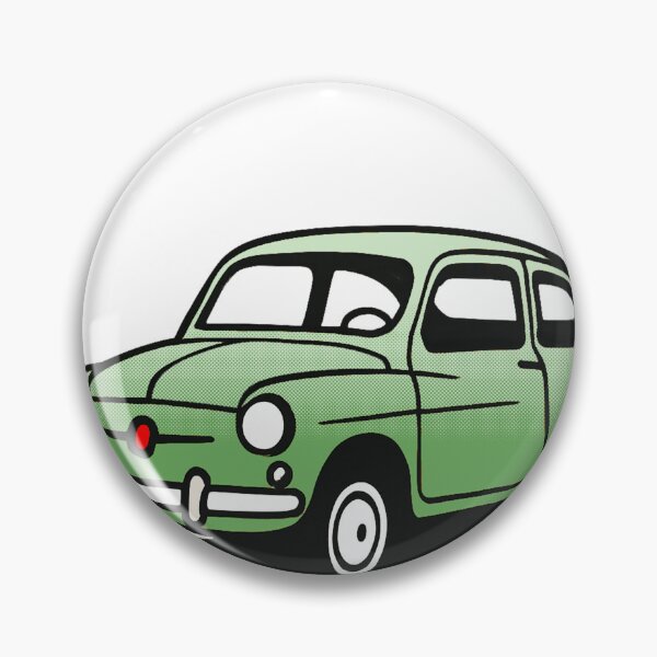Item preview, SEAT / FIAT 600 Classic Car T-Shirt – Vintage Spanish and Italian Icon designed and sold by agr2001.