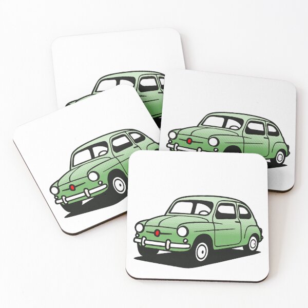 Item preview, SEAT / FIAT 600 Classic Car T-Shirt – Vintage Spanish and Italian Icon designed and sold by agr2001.