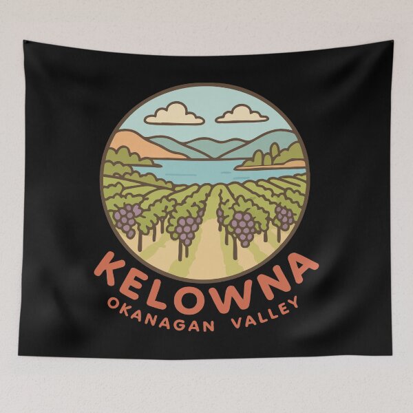 Item preview, Kelowna Vineyard Okanagan Valley designed and sold by TomFrontierArt.