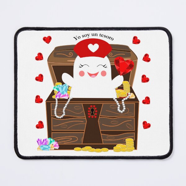 Item preview,  Linda enfermera fantasma en un cofre de tesoros designed and sold by Almitanursa.