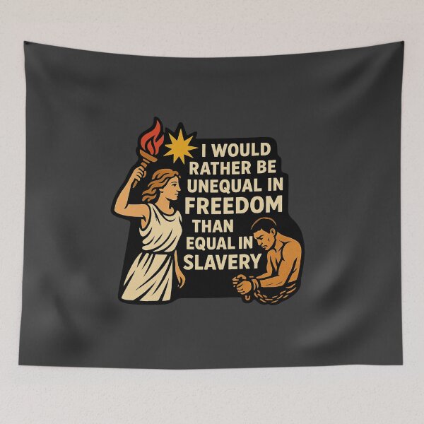 Item preview, I would rather be unequal in freedom than equal in slavery designed and sold by LibertyCapital.
