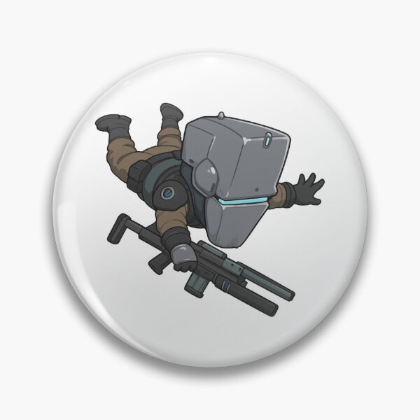 Item preview, Chibi de tripulante Corpus de Warframe designed and sold by ContTraders.