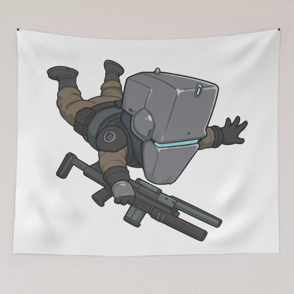Aperçu de l'œuvre Chibi de l'équipage du Corpus de Warframe créée et vendue par ContTraders.