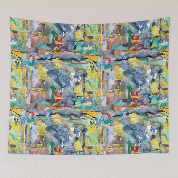 Item preview, Lost Abstract Watercolor designed and sold by Duncan Bullock.