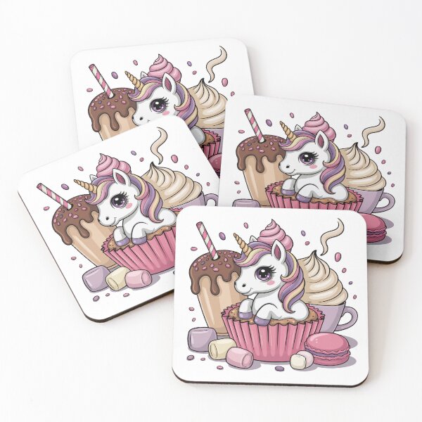 Item preview, Unicorn and Cupcake designed and sold by jkrphoto.