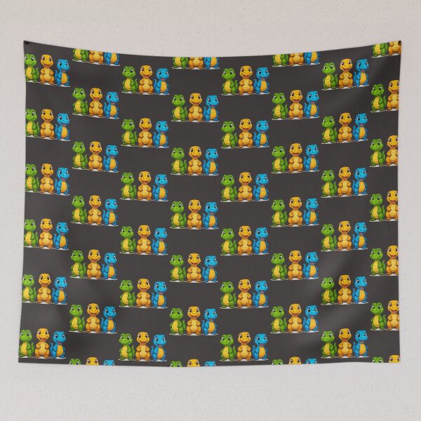 Item preview, Three cartoonish dinosaurs designed and sold by Ahau Designs.