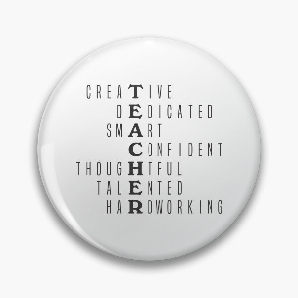 Item preview, Teacher - Good Qualities  designed and sold by Vector-Artist.