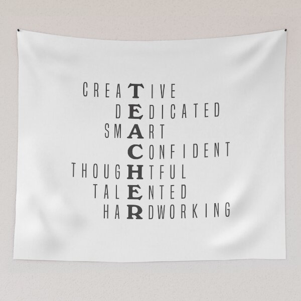 Item preview, Teacher - Good Qualities  designed and sold by Vector-Artist.