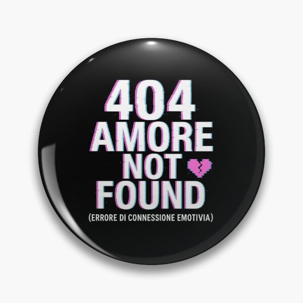 Item preview, 404 Amore Not Found designed and sold by samuelesdesign.